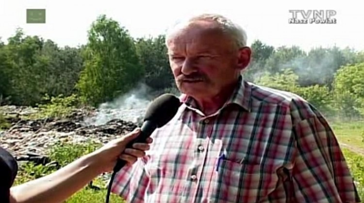 Rekultywacja gminnego wysypiska śmieci Kronika wideo telewizji Powiatu Kozienickiego