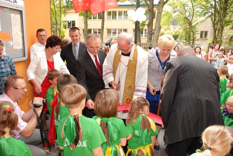 Wstęga oficjalnie przecięta Przedszkole Samorządowe