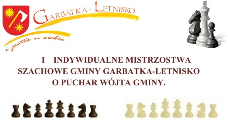 Zagraj w szachy i wygraj puchar I indywidualne Mistrzostwa Szachowe o puchar Wójta
