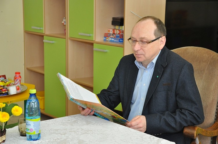 „Owoce i warzywa w szkole” Spotkanie z kierownikiem Przychodni Vital – Med. w Garbatce – Letnisku, panem doktorem  Dariuszem Skoczylasem