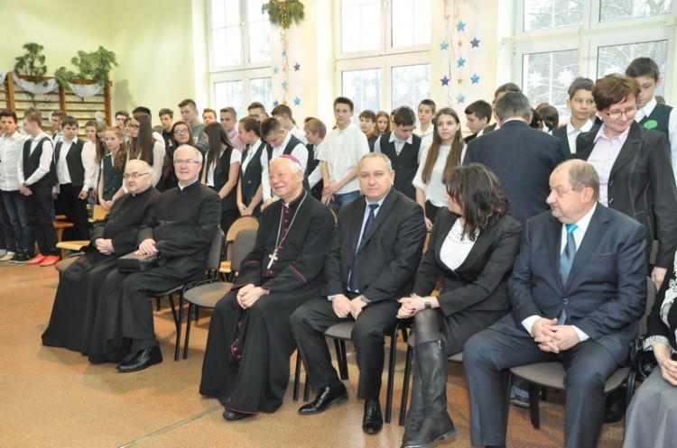 Uroczyste spotkanie z Księdzem Biskupem Adamem Odzimkiem