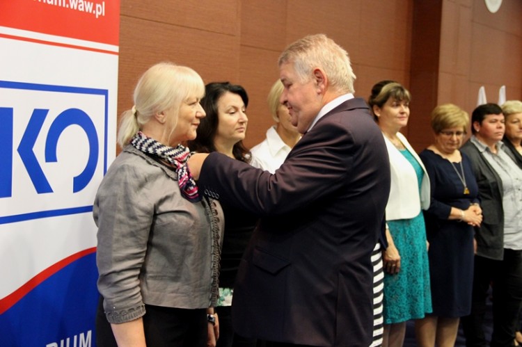 Złote medale za wieloletnią, sumienną pracę