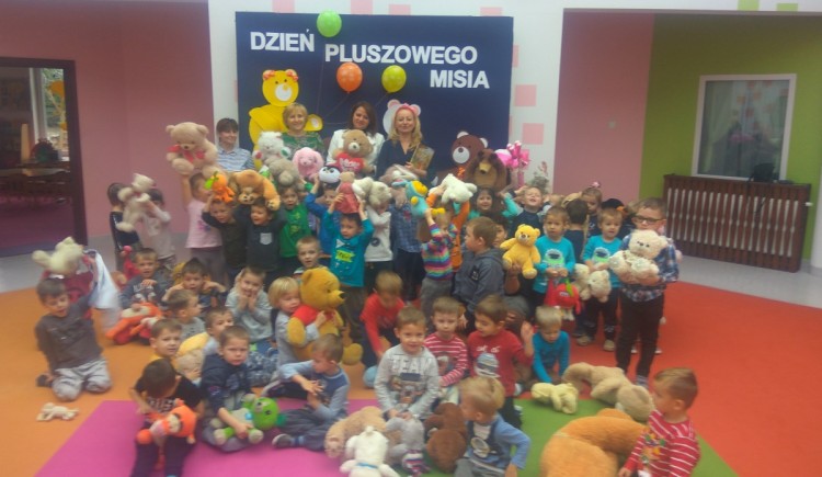 Dzień „Pluszowego misia” w przedszkolu „ Pod sosnową szyszką”