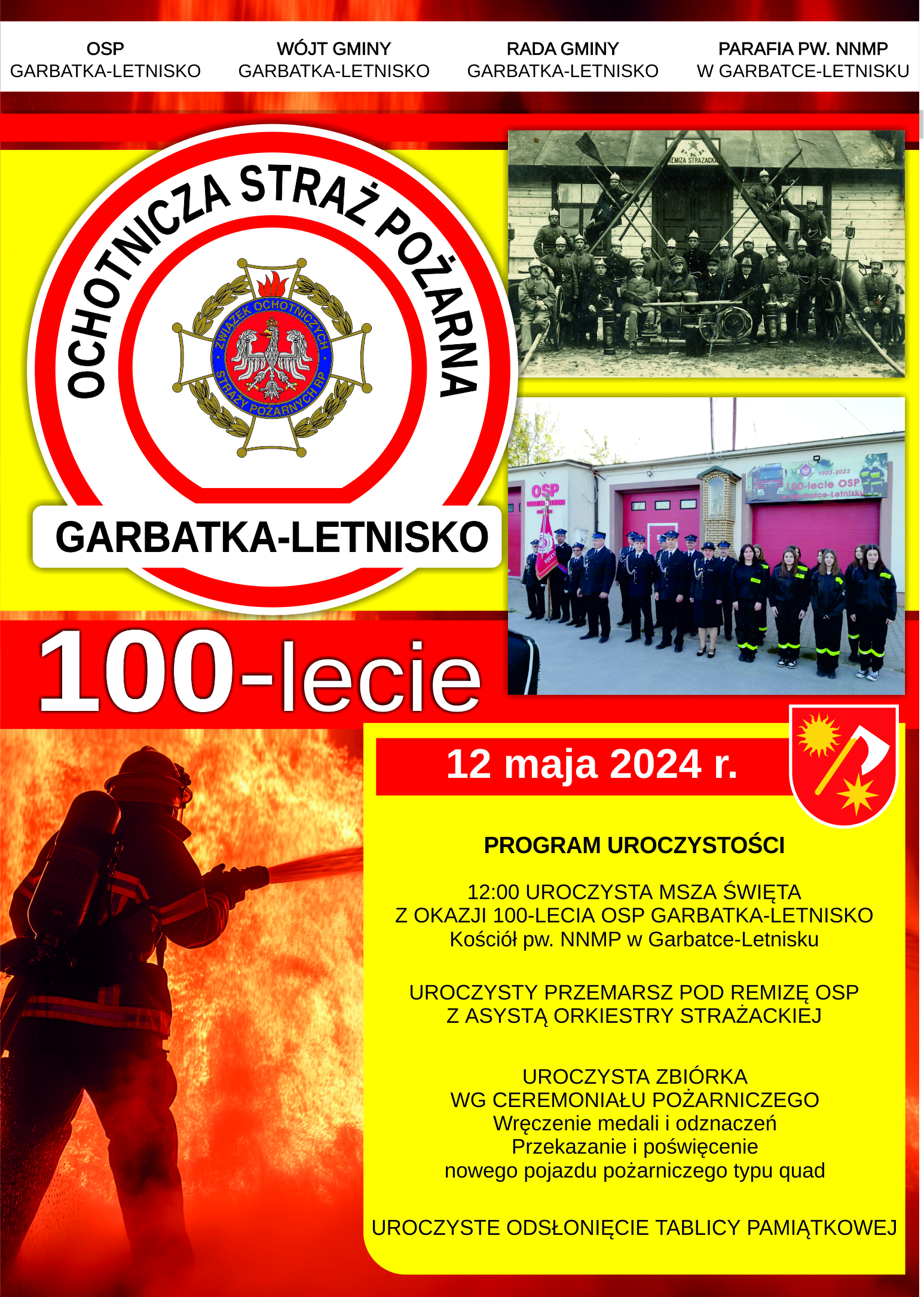 100-lecie OSP Garbatka-Letnisko