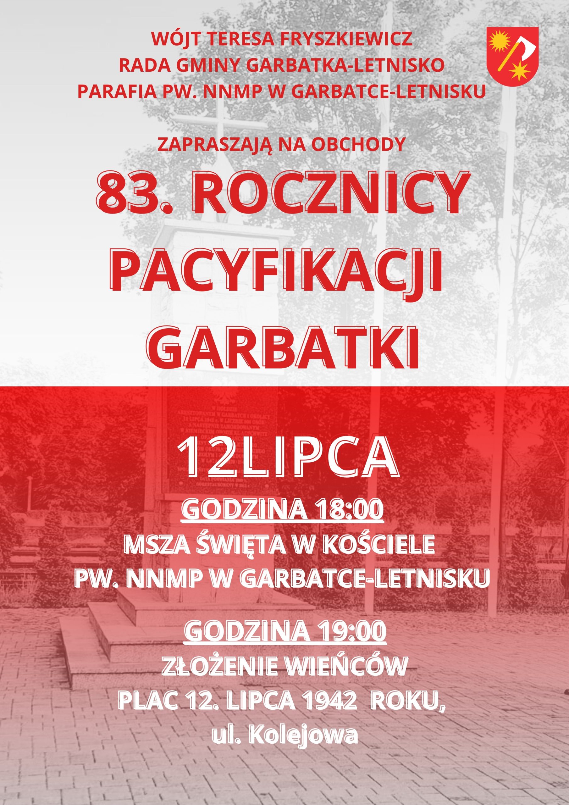 83. Rocznica Pacyfikacji Garbatki