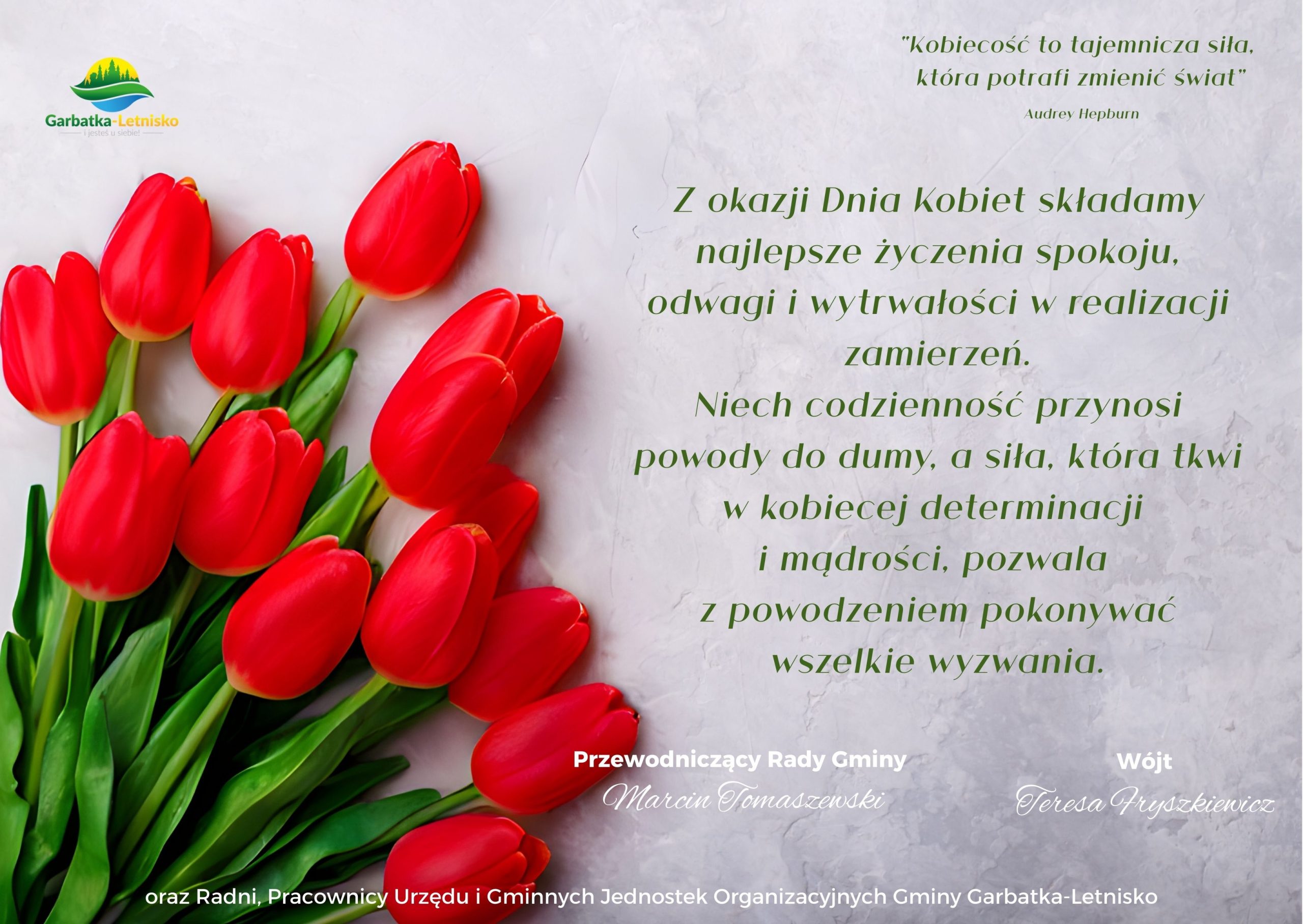 Życzenia z okazji Dnia Kobiet