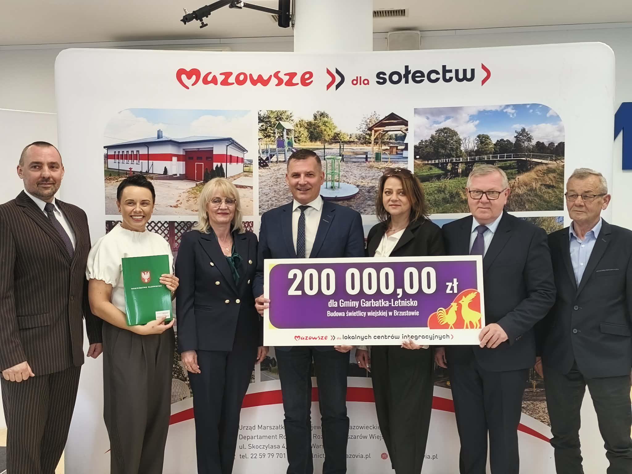 200 tys. zł na budowę świetlicy wiejskiej w Brzustowie