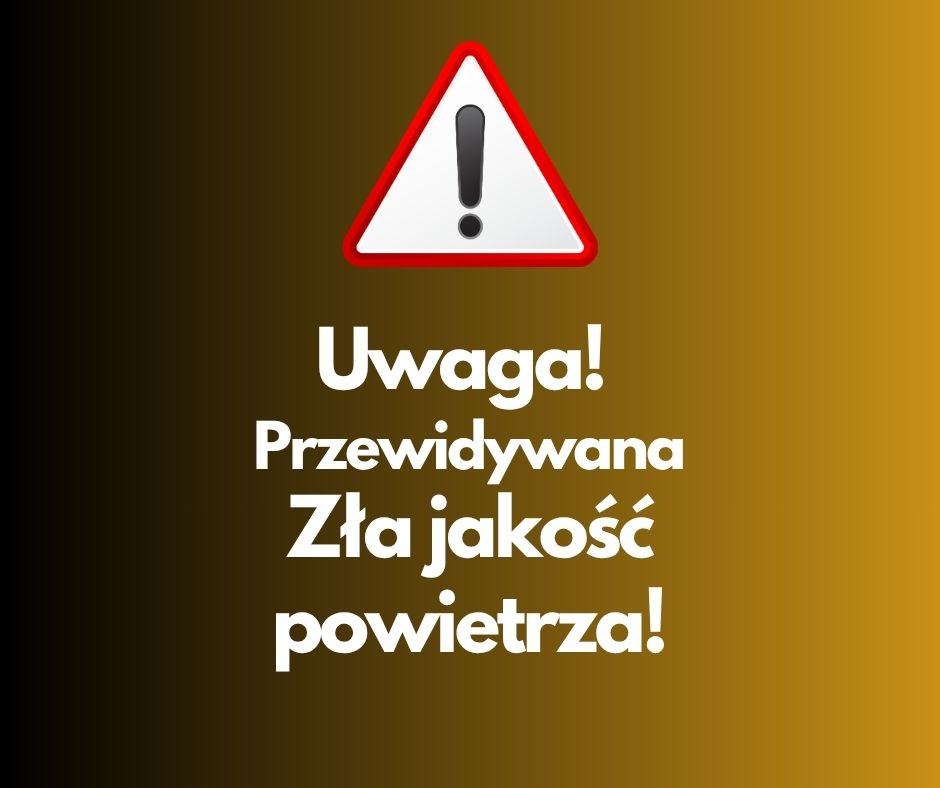 Powiadomienie o ryzyku wystąpienia przekroczenia średniodobowego poziomu dopuszczalnego dla pyłu zawieszonego PM10 w powietrzu