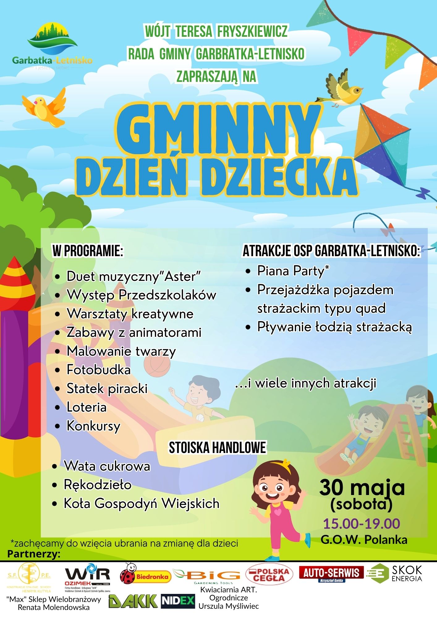 Gminny Dzień Dziecka już 30 maja!