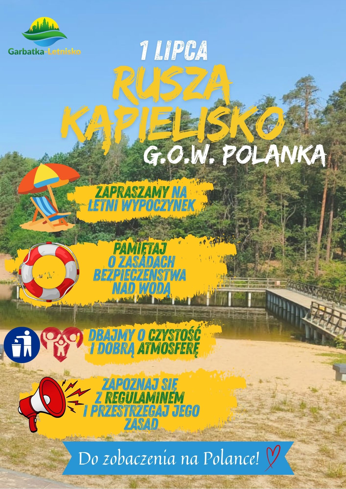 1 lipca rusza kąpielisko