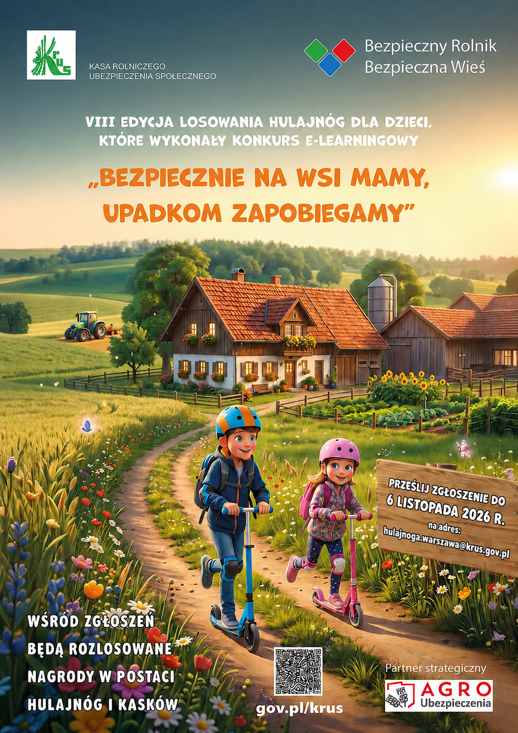 KRUS: konkurs e-learningowy dla dzieci