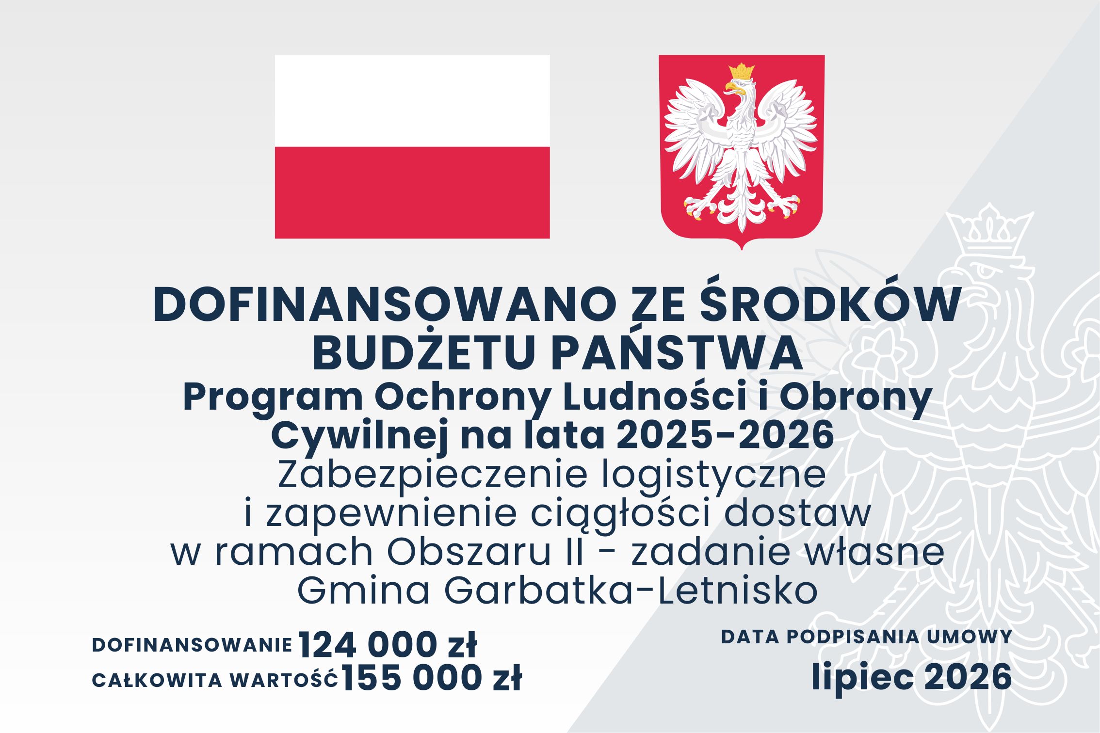 Gmina Garbatka-Letnisko podpisała umowę na zakup mobilnej stacji uzdatniania wody
