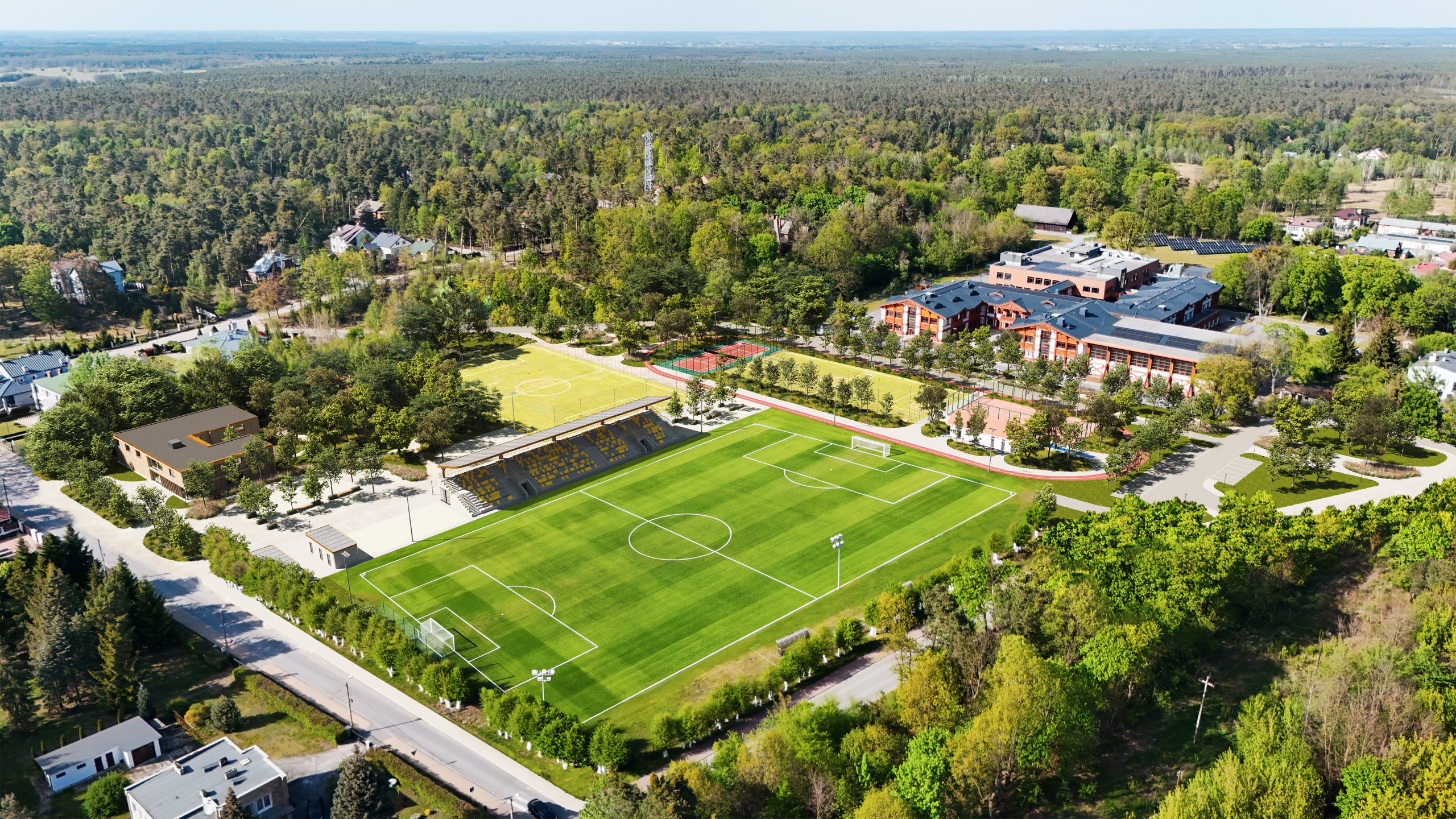 Koncepcja zagospodarowania terenów sportowych w Garbatce-Letnisku już gotowa