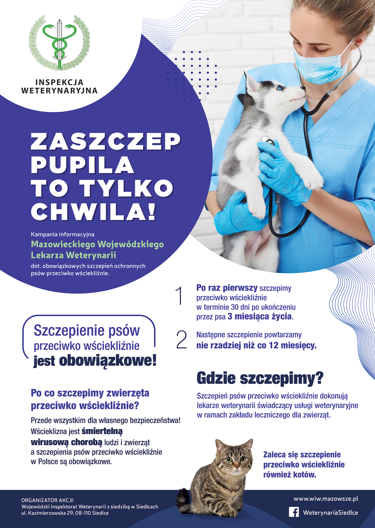 Komunikat Powiatowego Lekarza Weterynarii w Kozienicach